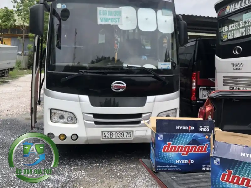 Giá ắc quy xe khách hiện nay