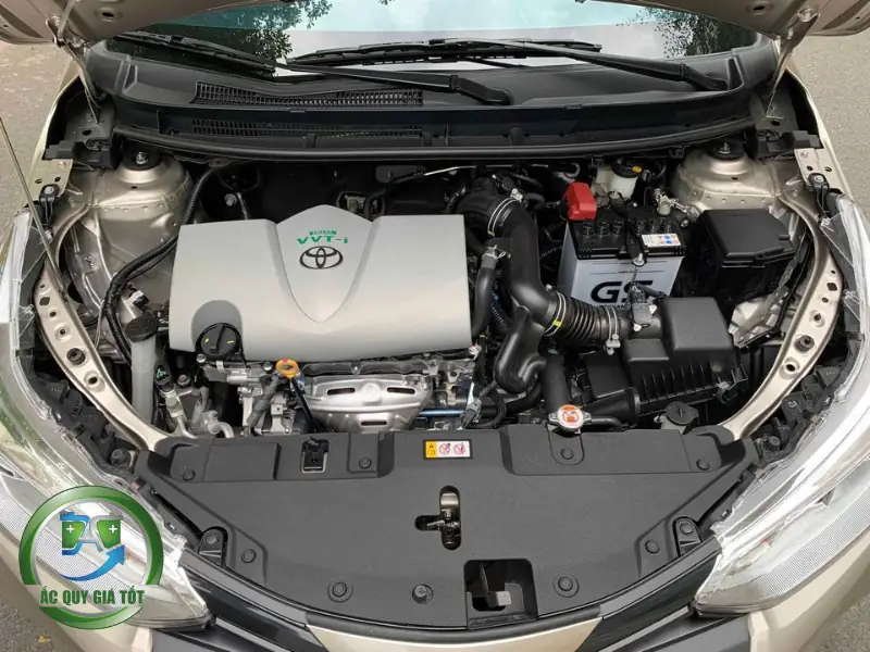 Xe ô tô Toyota Vios E sử dụng loại ắc quy nào?