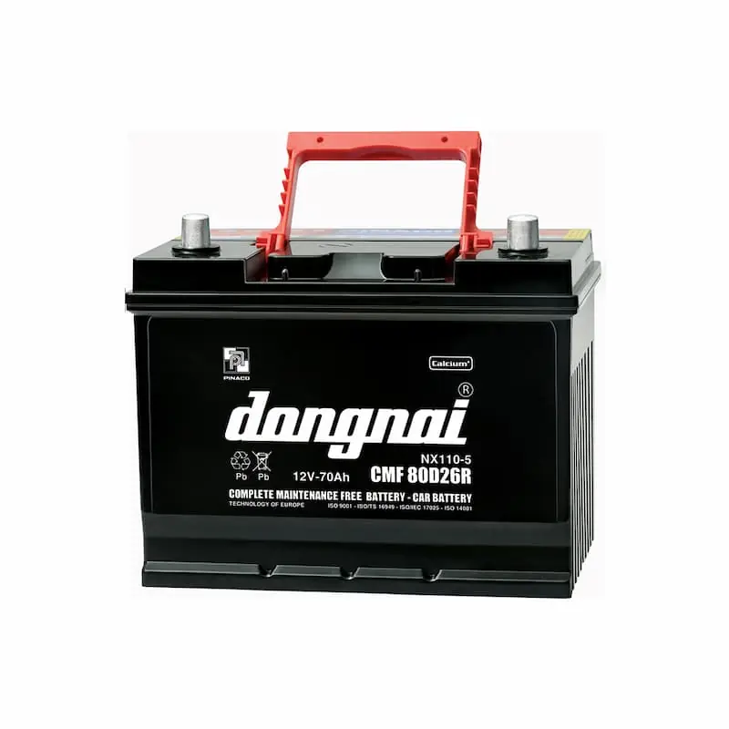 Ắc Quy Đồng Nai CMF 80D26R 12V - 70AH