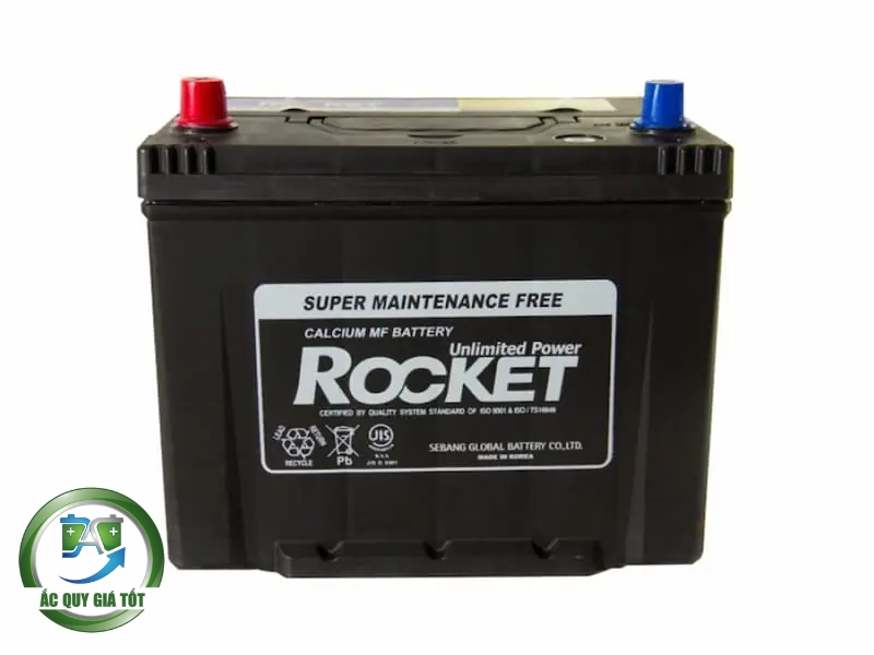 Thông số kỹ thuật chi tiết của ắc quy Rocket 12V 75Ah SMF NX110 5Z