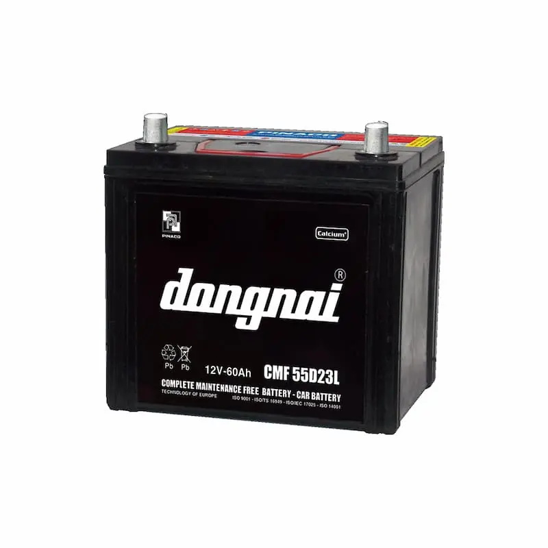 Ắc Quy Đồng Nai 60Ah 12V - CMF 55D23L