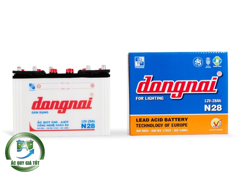 Ắc quy Đồng Nai 12V 28Ah N28 phù hợp cho những thiết bị, phương tiện nào?
