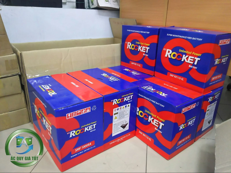 Vì sao nên mua ắc quy Rocket SMF N120 12V 120Ah tại Ắc Quy Giá Tốt?