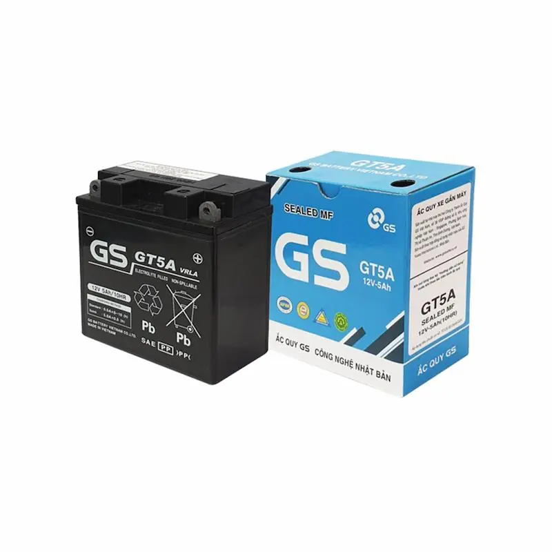 Ắc Quy GS 12V 5Ah - MF GT5A