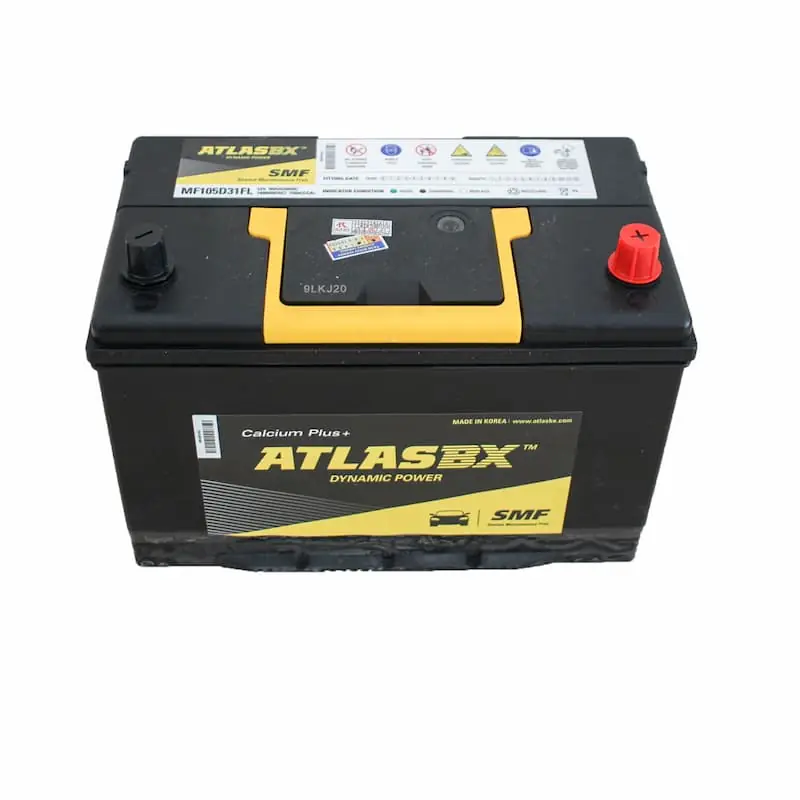 Ắc Quy Atlas MF105D31L 12V - 90Ah