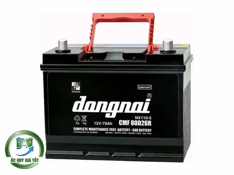Phân tích chi tiết bình ắc quy Đồng Nai 70Ah