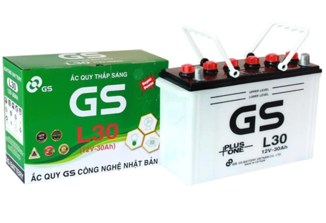 Ắc quy GS L30 12V 30AH