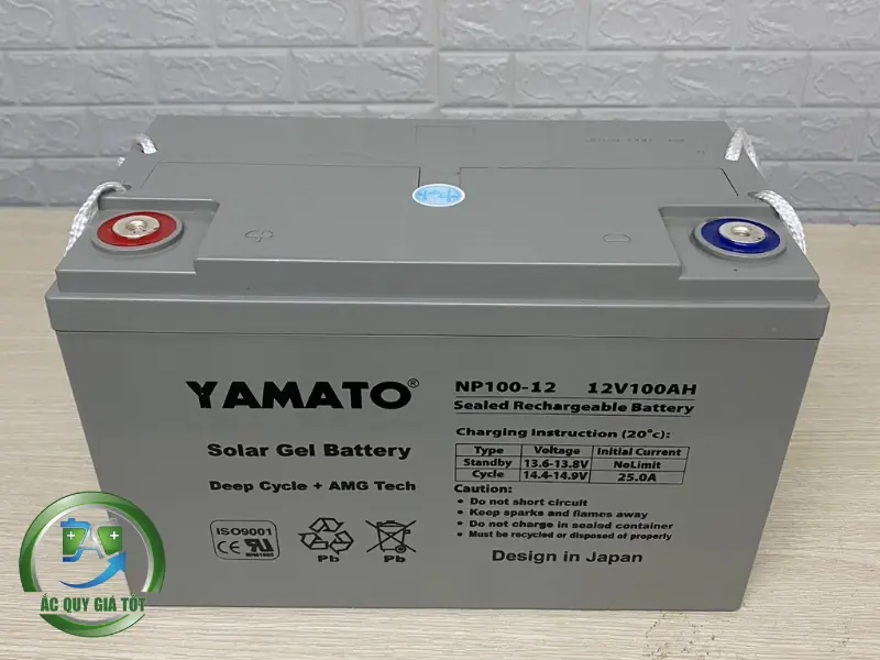 Công nghệ AGM và Gel (VRLA)