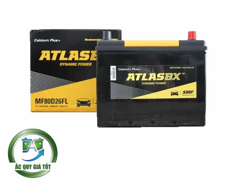 Thông số kỹ thuật ắc quy chuẩn cho Toyota Fortuner 2017