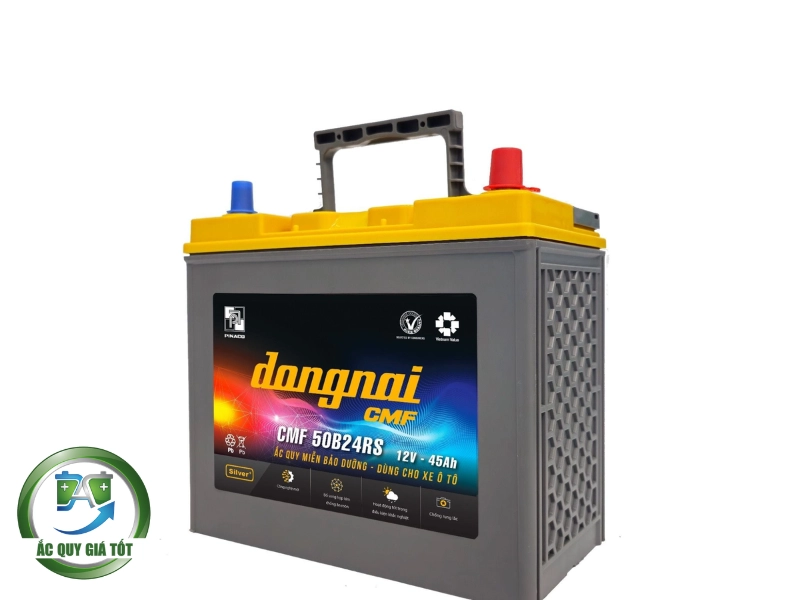 Ưu điểm vượt trội của dòng ắc quy Đồng Nai 12V 45Ah CMF 50B24RS