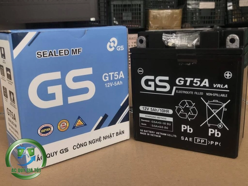 Hướng dẫn lắp đặt và sử dụng ắc quy GS GT5A đúng cách