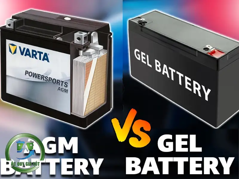 Phân tích sự khác biệt giữa ác quy gel và ắc quy AGM