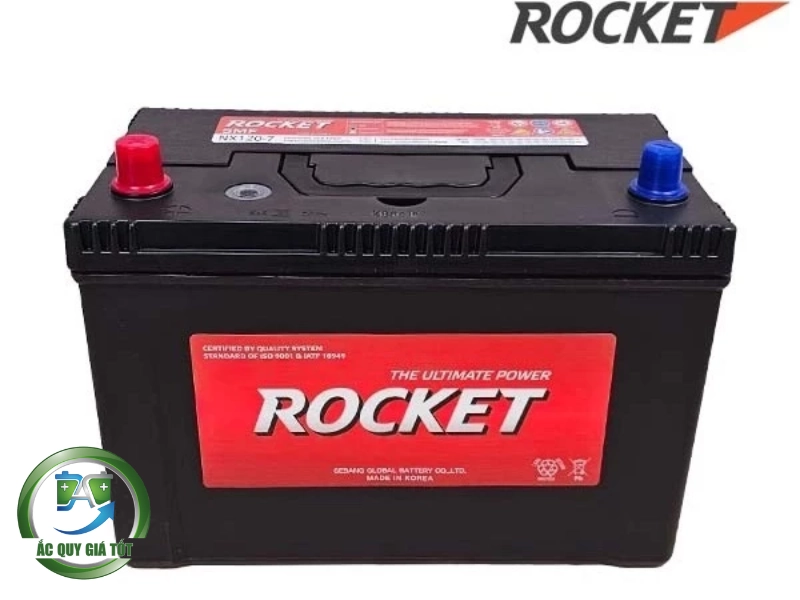Ưu điểm vượt trội của dòng ắc quy Rocket SMF 56217 12V 62Ah