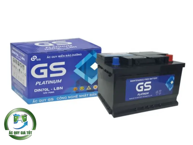 Giới thiệu chi tiết về ắc quy GS DIN70