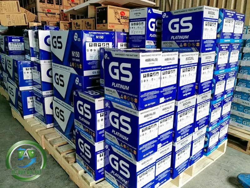 Cách phân biệt ắc quy GS chính hãng và hàng giả