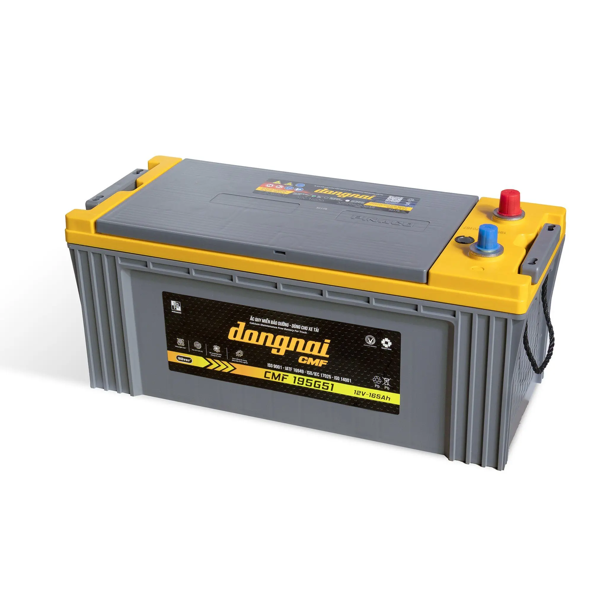 Ắc quy Đồng Nai CMF 195G51 - 12V - 165Ah