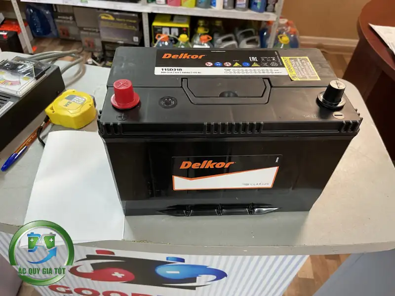Bảng so sánh ắc quy Delkor với các thương hiệu phổ biến