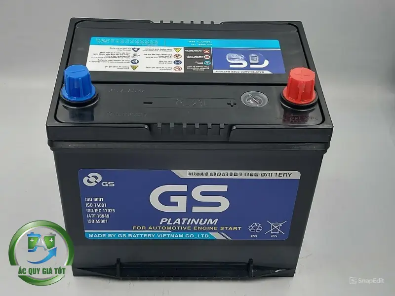 Cập nhật bảng giá bình ắc quy GS 65Ah khô mới nhất