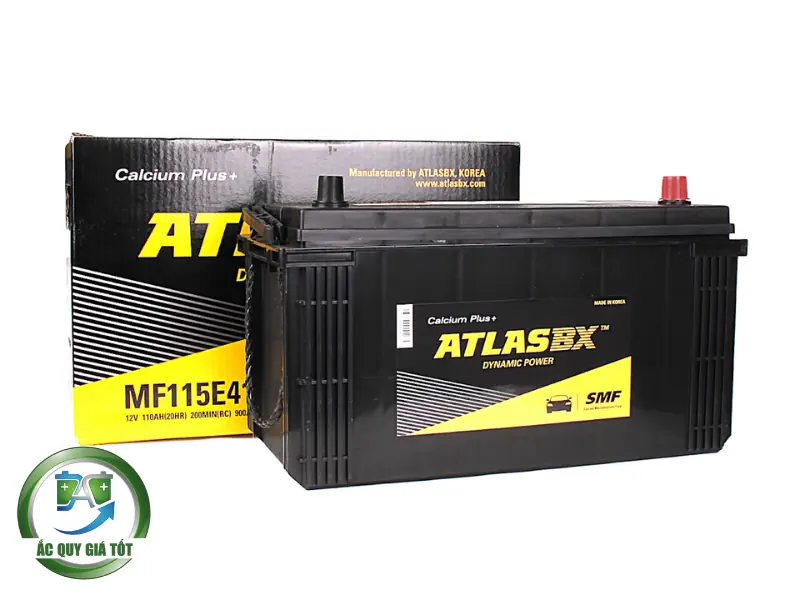Dòng ắc quy Atlas MF (Miễn bảo dưỡng tiêu chuẩn)