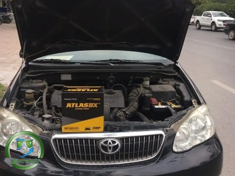 Thông số kỹ thuật ắc quy tiêu chuẩn cho Toyota Corolla Altis 1.8