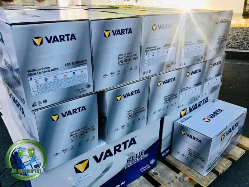 Bảng so sánh ắc quy GS và Varta tổng hợp