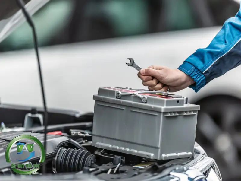 Quy trình xử lý và siết chặt cọc bình ắc quy an toàn
