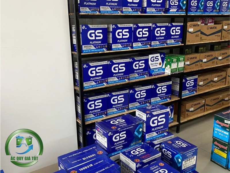 Mua ắc quy GS ở đâu chính hãng, giá ưu đãi?