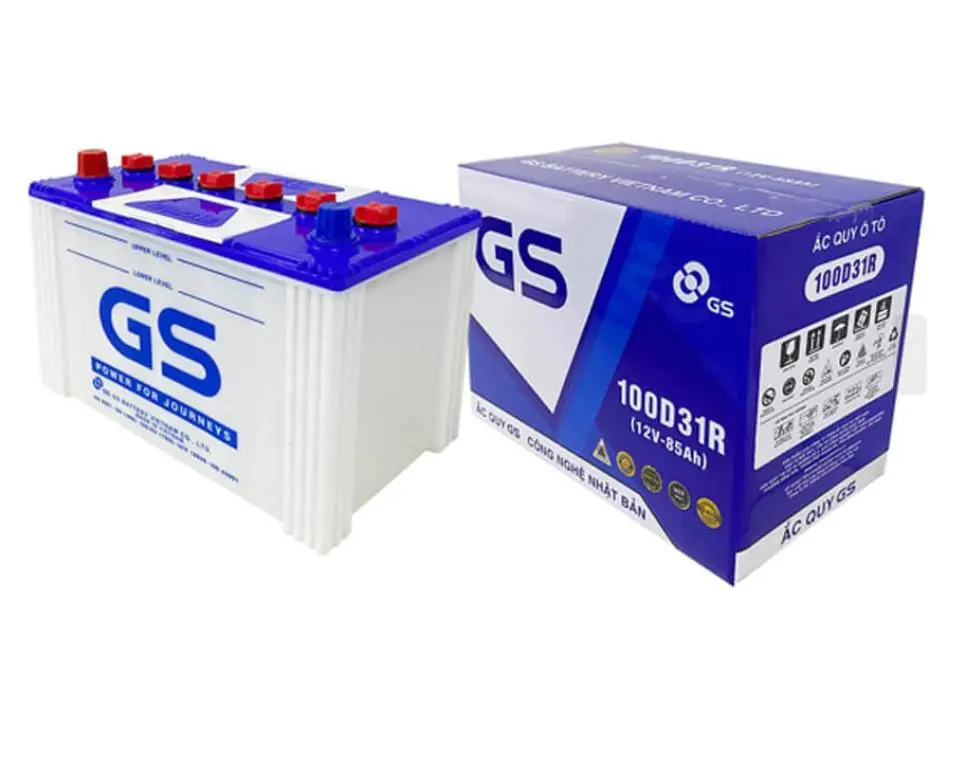 Ắc Quy GS 100D31R 12V 85Ah
