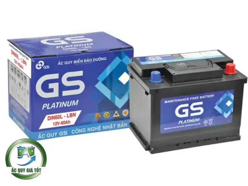 Bình ắc quy GS DIN60L