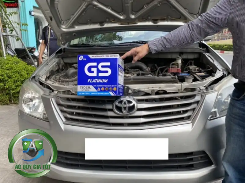 Giá ắc quy Innova 2015 trên thị trường hiện nay