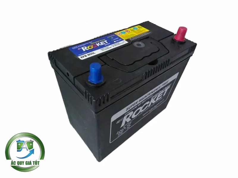 Thông số kỹ thuật của ắc quy Rocket EFB N55 12V 55Ah