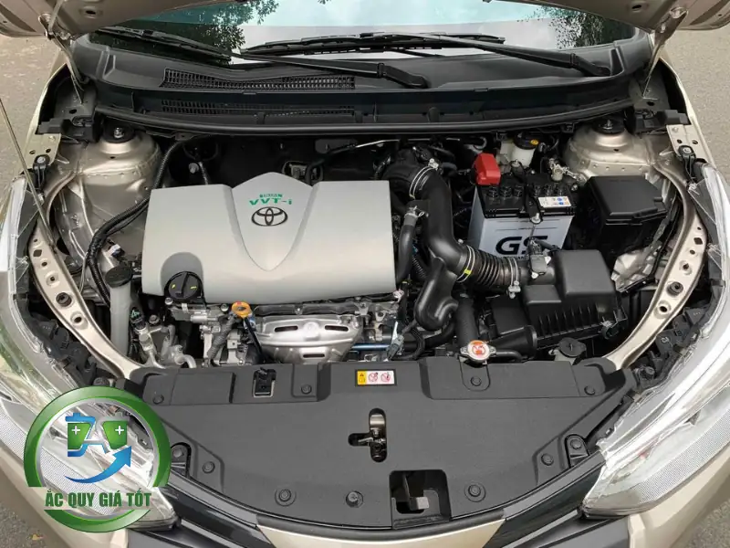 Thông số kỹ thuật ắc quy tiêu chuẩn cho Toyota Vios 2018