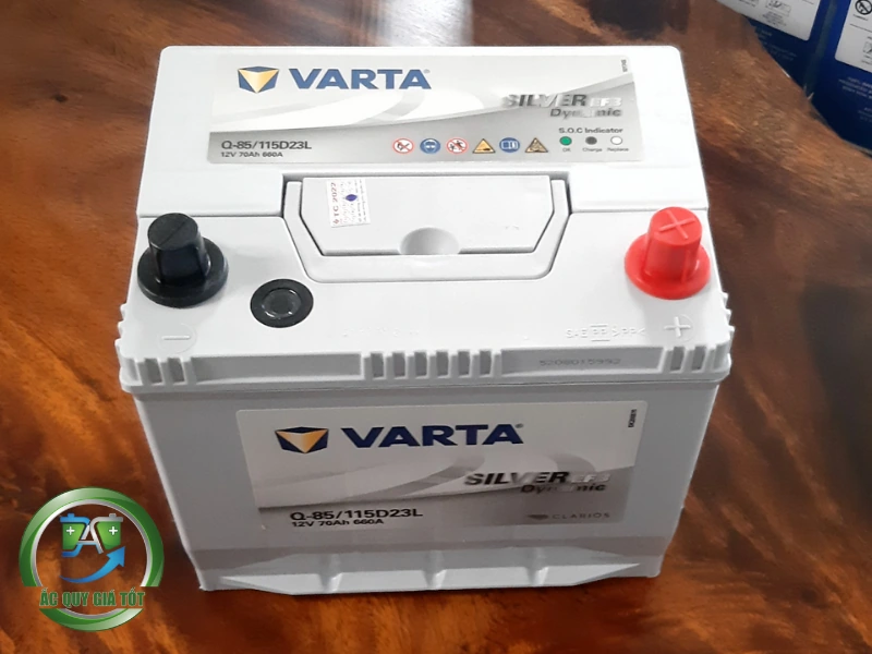 Dòng xe tương thích với ắc quy Varta 70Ah