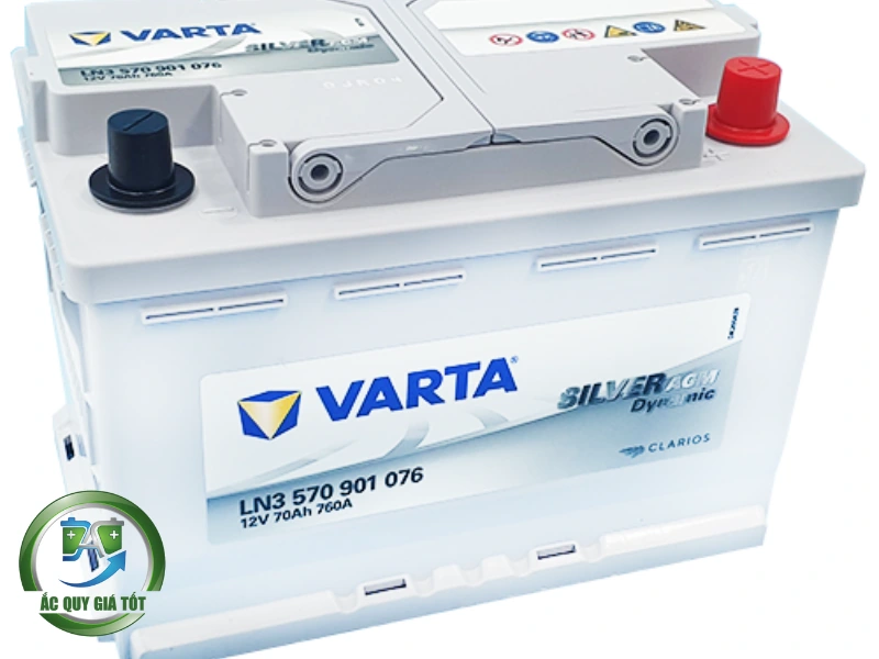 Ưu điểm nổi bật của ắc quy Varta 70Ah