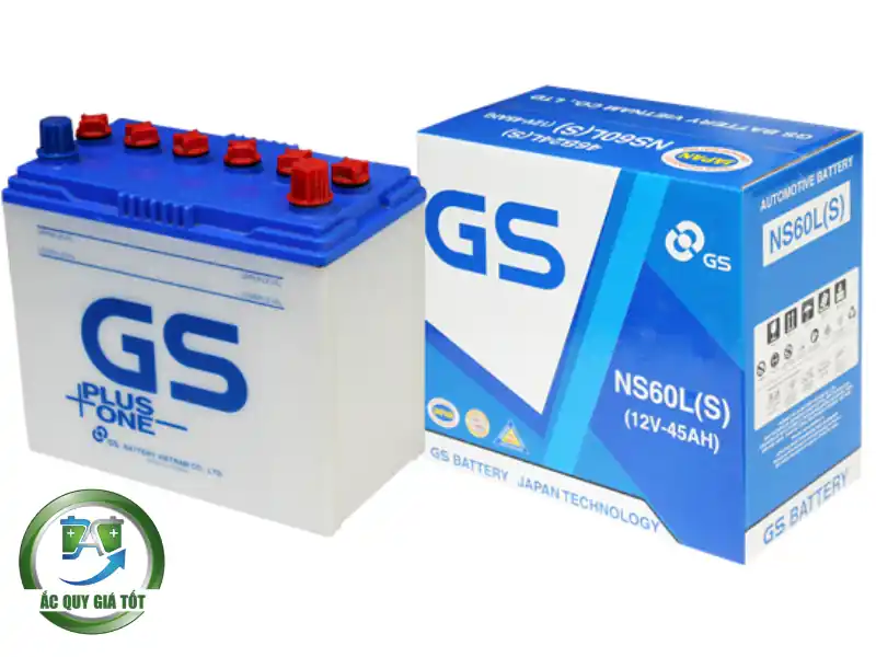 Ắc Quy GS NS60LS 12V - 45Ah