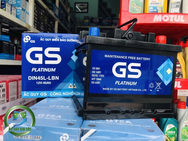 Ắc quy GS MF 46B24L 12V 45Ah phù hợp với những dòng xe nào?