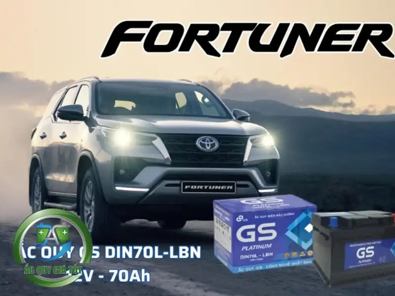 Bảo dưỡng ắc quy xe Fortuner 2023