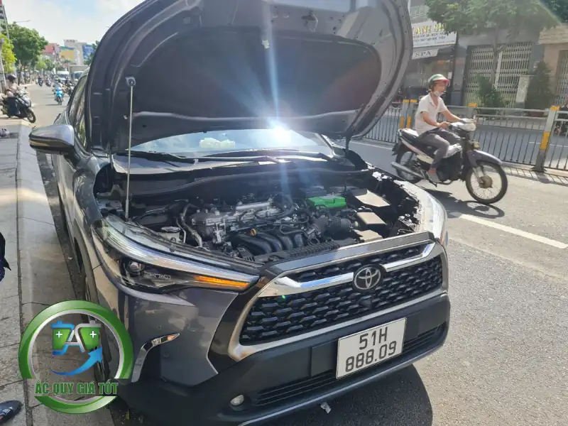 Thông số kỹ thuật ắc quy xe Yaris 2021